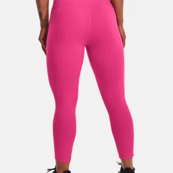 Under Armour UA Meridian Crop Leggings 1355915-634 Pink Women's Small Tall - Picture 6 of 7